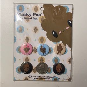 Stinky Poo Collectors Pins